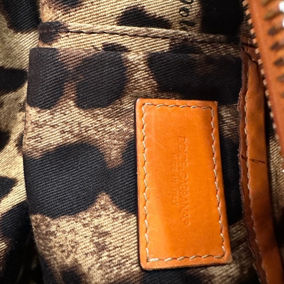 Vintage Dolce & Gabbana Miss Silky Leather Bag (with duster) - Picture 6 of 11